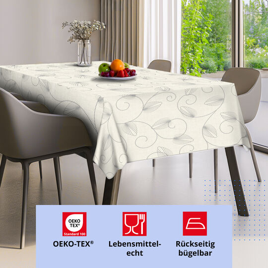 Tischdecke Monte Carlo Jolice creme image number null
